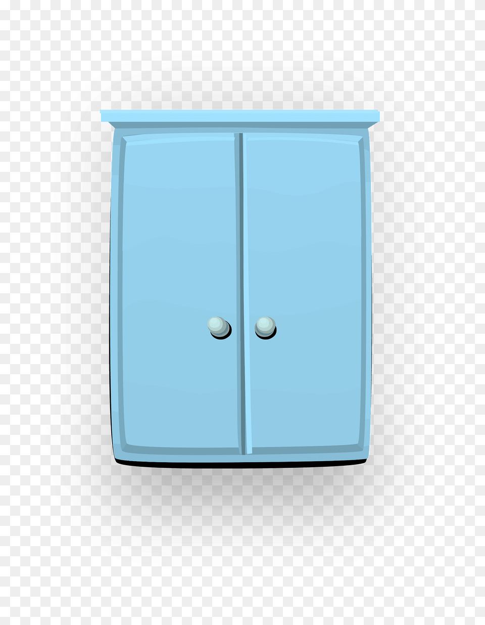 Powdered Blue Wall Cabinet Clipart, Closet, Cupboard, Furniture, Mailbox Free Transparent Png