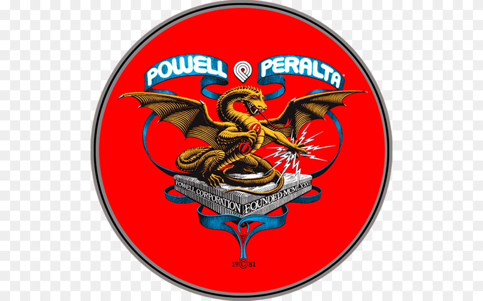 Powell Peralta Dragon, Emblem, Symbol, Logo Free Png Download