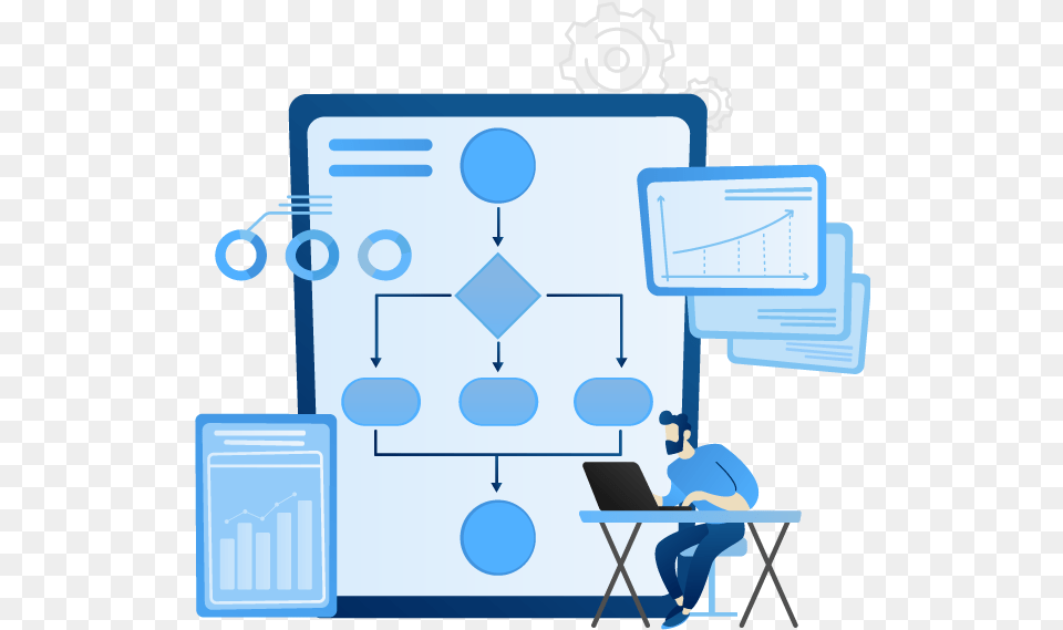 Power Automate Workflow Automation Vector, Person Png Image