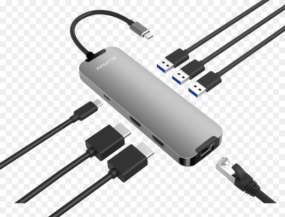 Power Bank Multi Usb Port, Adapter, Electronics, Hardware Free Png Download