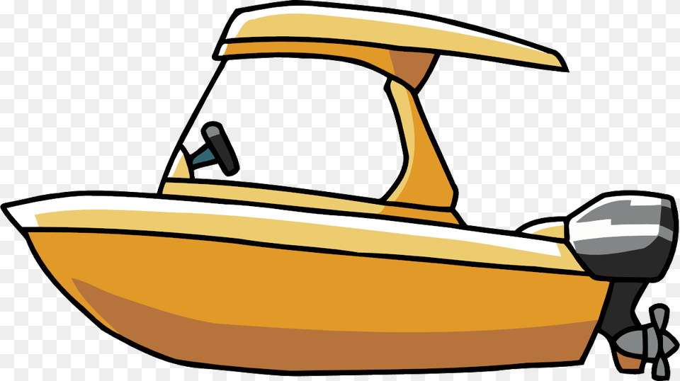 Power Boat Clip Art Black And White, Transportation, Vehicle, Yacht, Sailboat Free Png