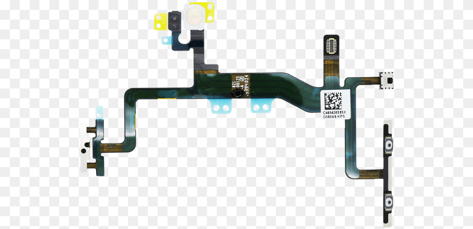 Power Button And Volume Control Flex Cable For Iphone Iphone 6s Power Flex, Qr Code, Device, Clamp, Tool Free Png Download