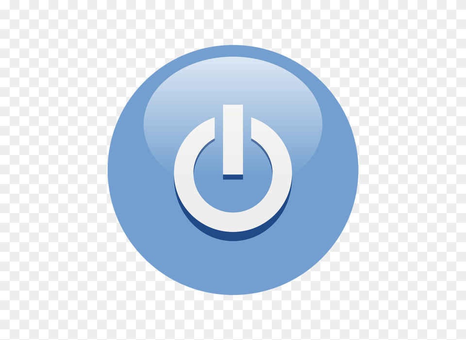Power Button Save Icon Format 8362 Icons And Blue Power Button Icon, Text, Astronomy, Moon, Nature Free Png