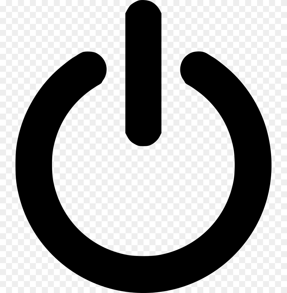 Power Button Transparent, Symbol, Horseshoe Free Png Download