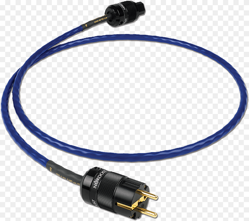 Power Cord Nordost Blue Heaven Power Cord, Adapter, Electronics Png