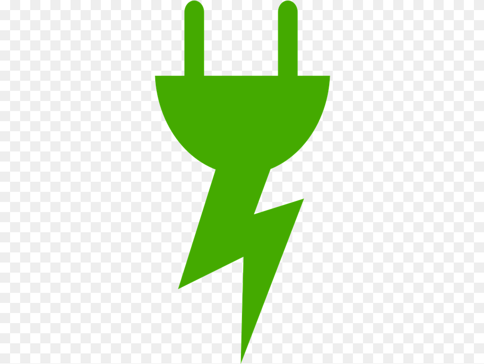 Power Energy Bolt Connector Jack Green Green Electricity, Symbol Png Image
