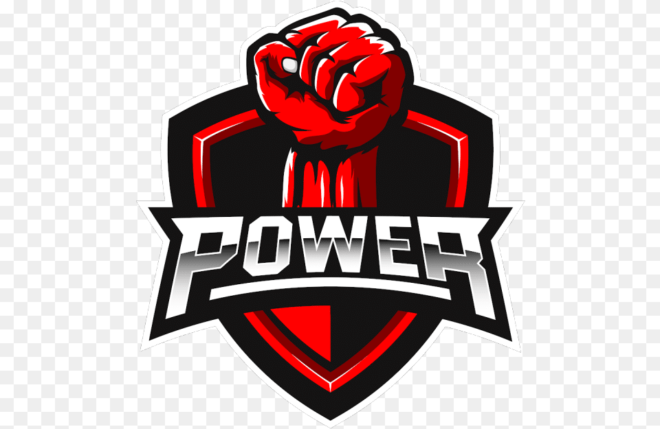 Power Esportslogo Square Emblem, Body Part, Hand, Person, Fist Free Png