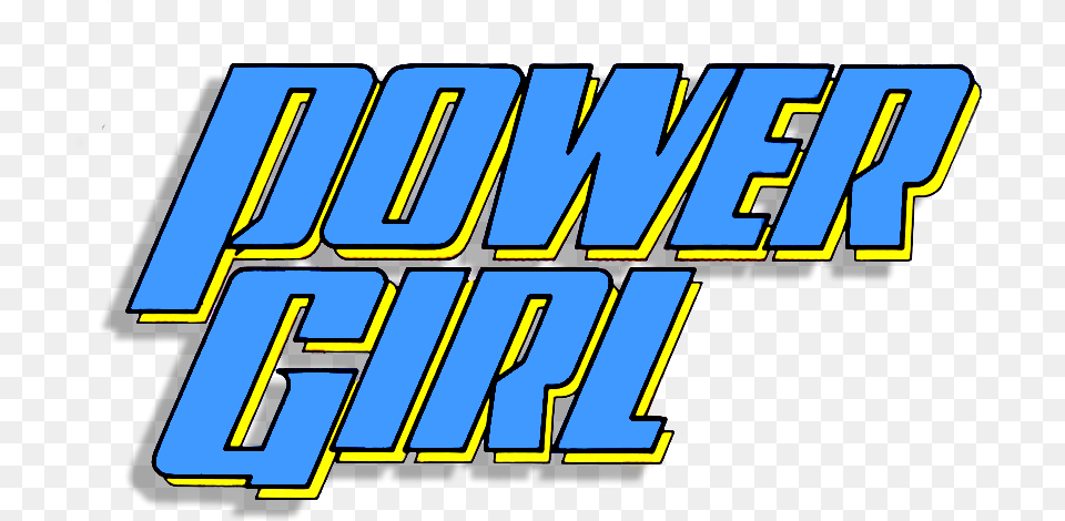 Power Girl Vol 1 Logo Girl Power, Text Free Png
