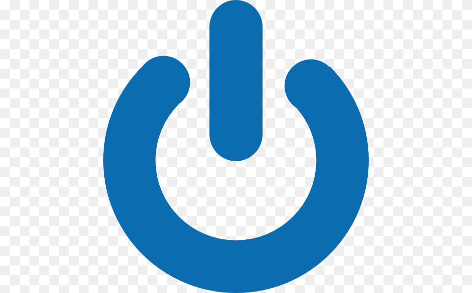 Power Icon Blue, Electronics, Hardware Free Png