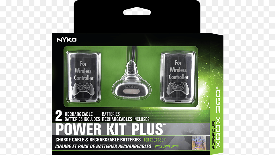 Power Kit Plus For Xbox Nyko Pro Power Kit, Bottle, Advertisement, Electronics, Mobile Phone Png Image
