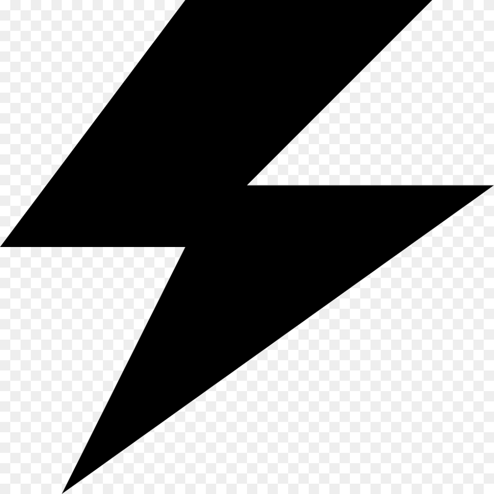 Power Lightning Bolt Electricity Lightning Bolt Black, Triangle Png Image