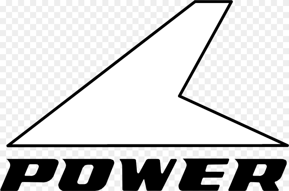 Power Logo Black And White Triangle Png