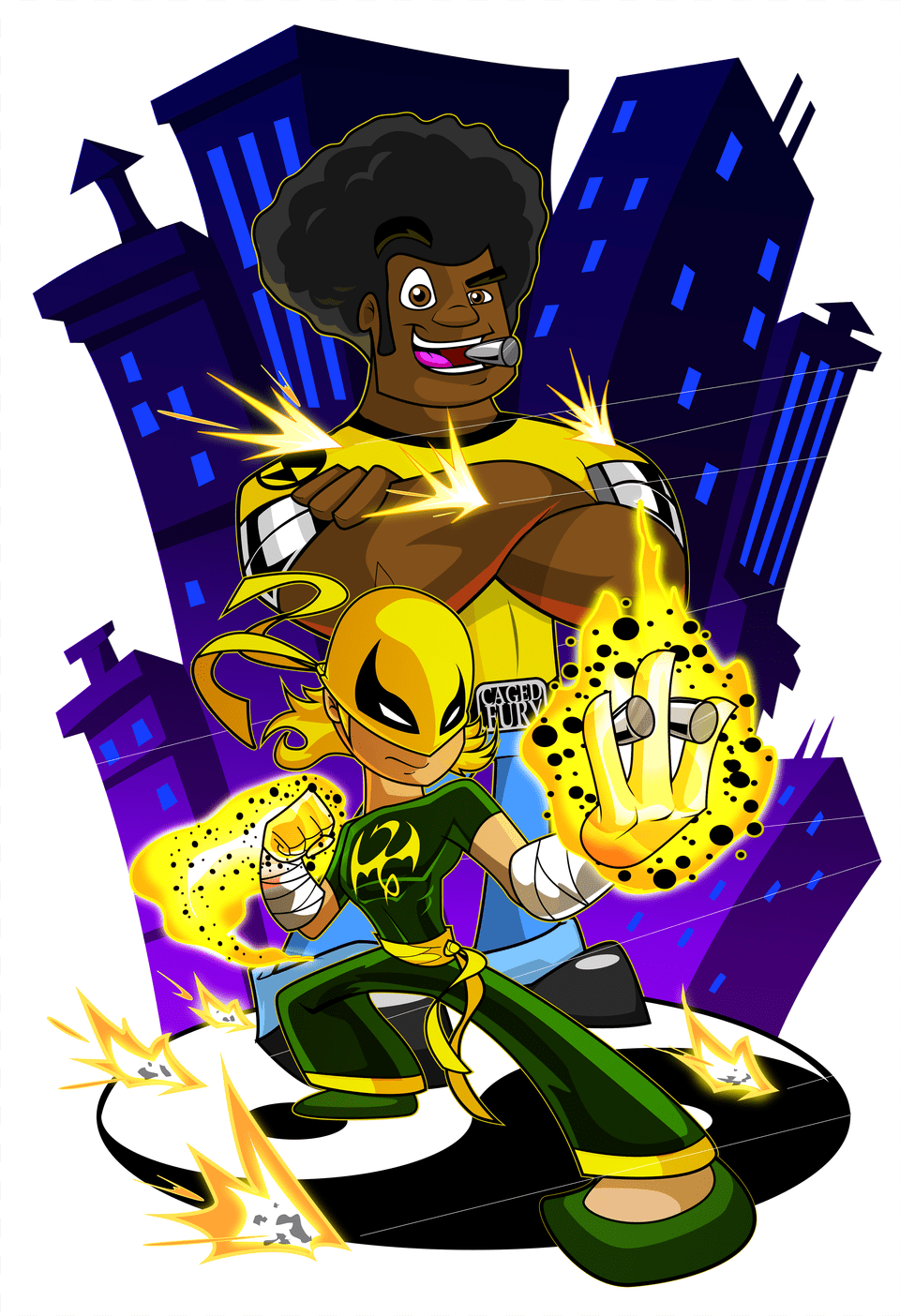 Power Man And Iron Fist, Book, Comics, Publication, Art Png Image