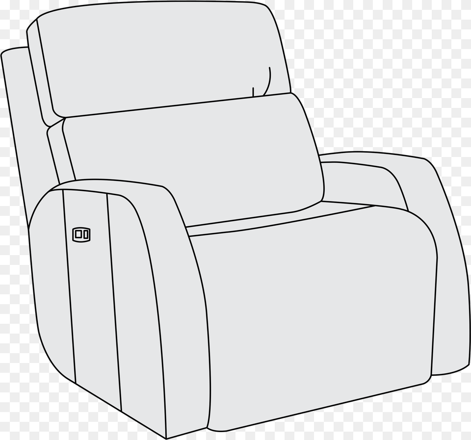 Power Motion Bernhardt Sleeper Chair, Furniture, Armchair, Device, Grass Free Png Download