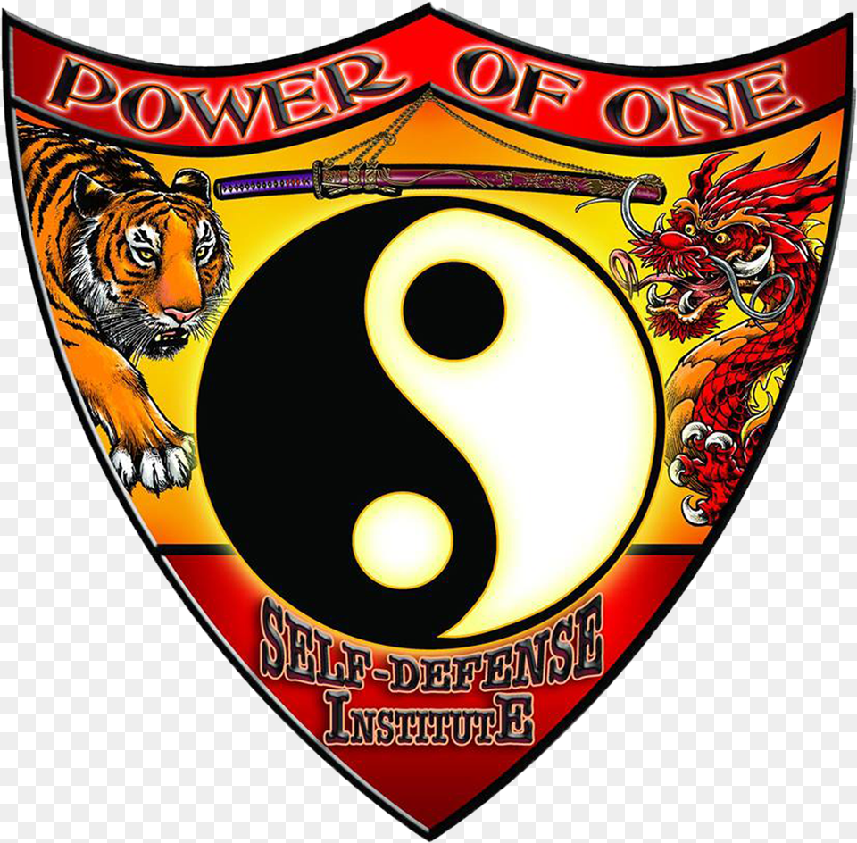 Power Of One Martial Arts Upland Power Of One Self Defense, Symbol, Emblem, Animal, Mammal Free Png