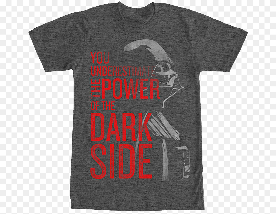 Power Of The Dark Side T Shirt Yoda, Clothing, T-shirt Png Image