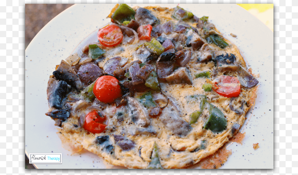 Power Omelette Omelette, Food, Pizza, Dish, Meal Free Transparent Png