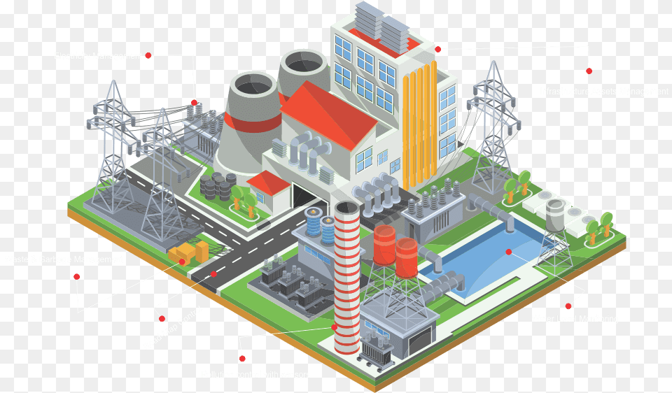 Power Plant Isometric, Architecture, Building, Cad Diagram, Diagram Png Image