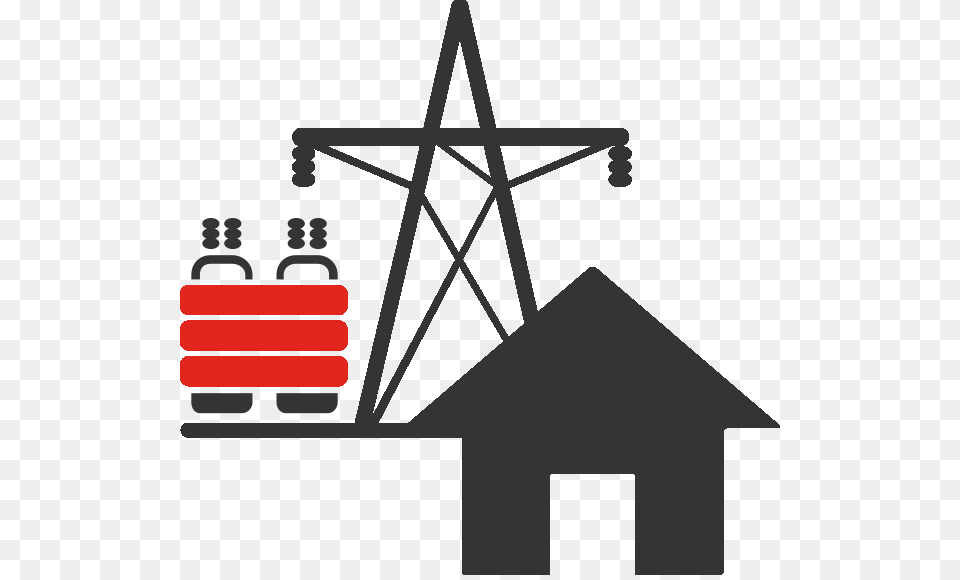 Power Plants Transparent Cartoons, Gray Png Image