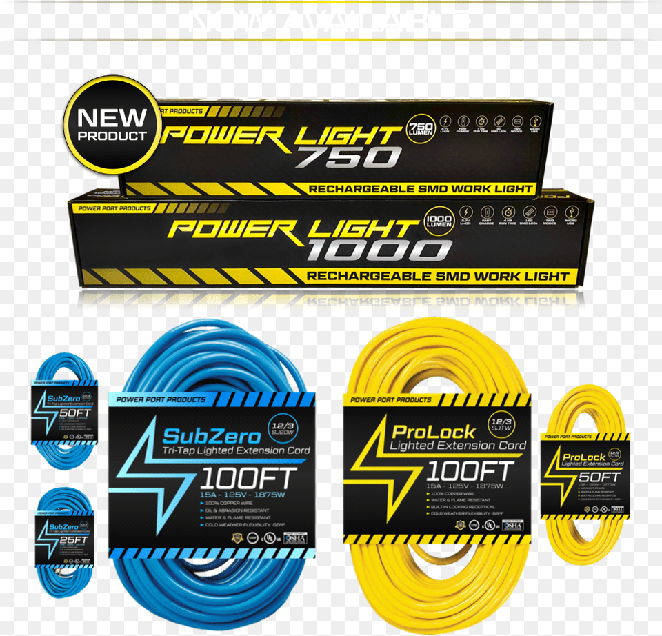 Power Port Products Inc Hoses Reels Lights Tools Extension Cord, Machine, Wheel Png Image