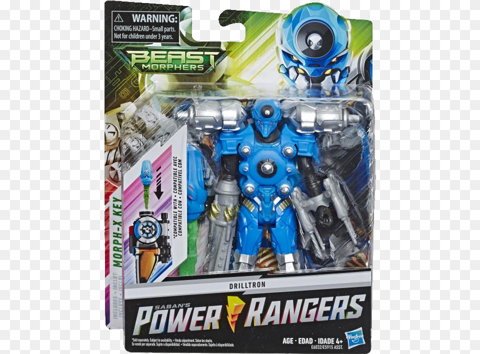 Power Ranger Beast Morpher Toys, Robot, Wristwatch Png Image