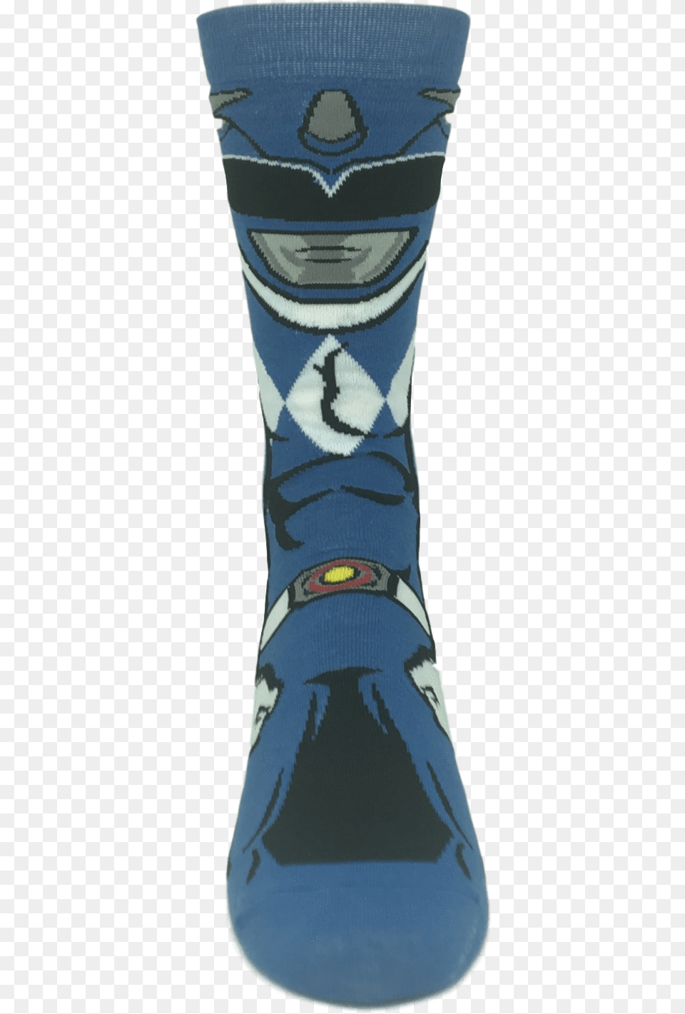Power Ranger Blue Ranger 360 Socksclass Knee High Boot, Clothing, Hosiery, Person, Sock Free Png Download