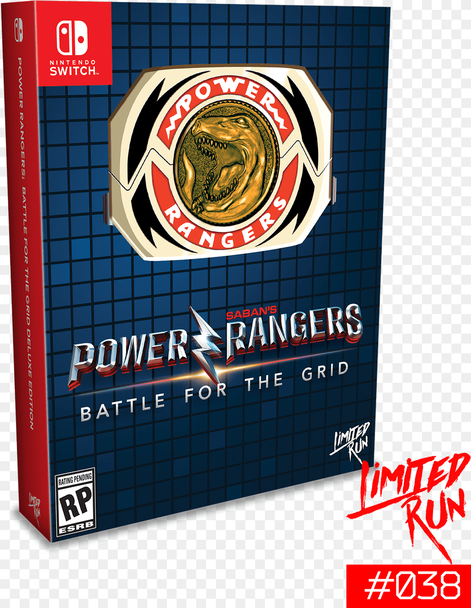 Power Rangers Battle For The Grid Switch, Can, Tin, Logo Png Image