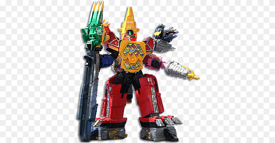 Power Rangers Dino Supercharge Pilots Weights 5th Ultra Megazord Dino Charge, Robot Png