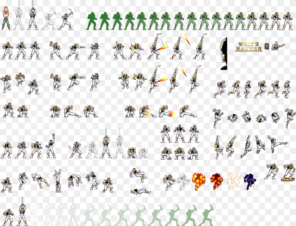 Power Rangers Genesis Sprites, Person, Text, Alphabet Png Image