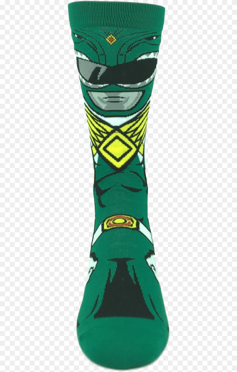 Power Rangers Green Ranger 360 Socksclass Sock, Clothing, Hosiery Png