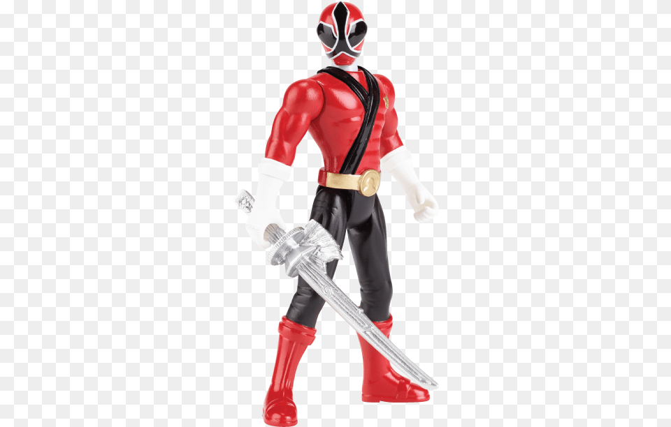 Power Rangers Megaforce Samurai Red Ranger, Clothing, Costume, Person, Sword Free Transparent Png