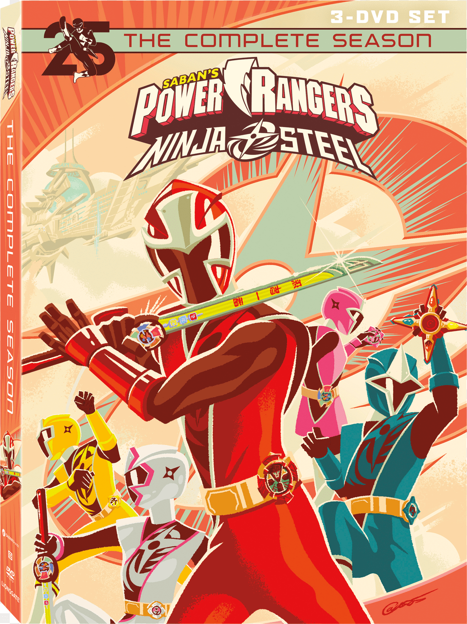 Power Rangers Ninja Steel Dvd Free Png