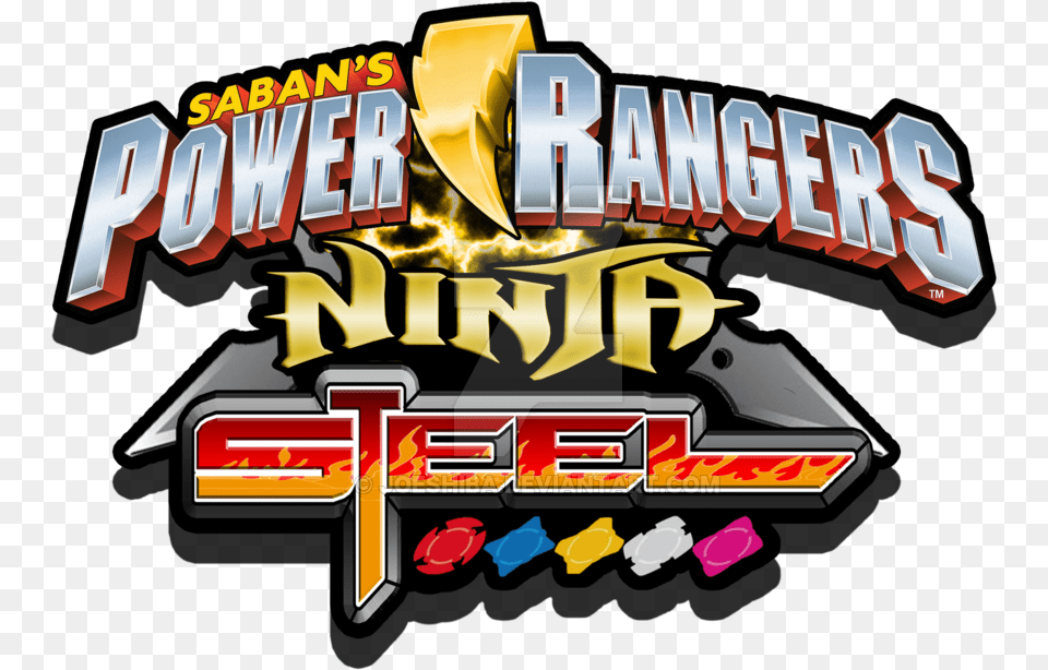 Power Rangers Ninja Steel Logo V3 By Joeshiba Power Ranger Ninja Steel Clip Art Free Png