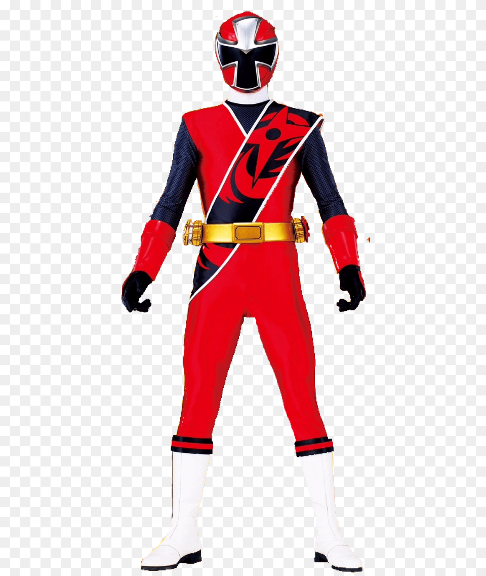 Power Rangers Ninja Steel Red Brody Romero Red Ninja Steel, Clothing, Costume, Helmet, Person Free Transparent Png