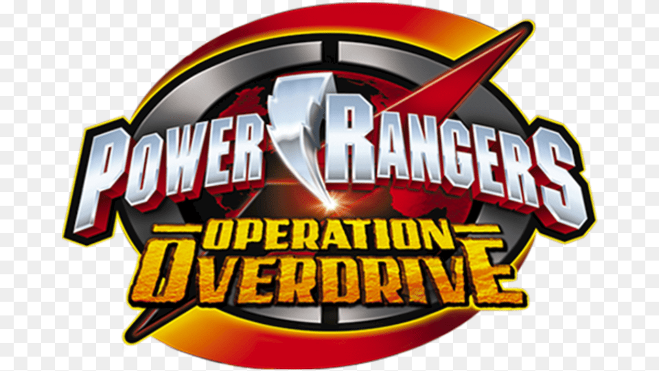 Power Rangers Operation Overdrive Netflix Power Rangers Operation Overdrive Logo, Can, Tin Png Image