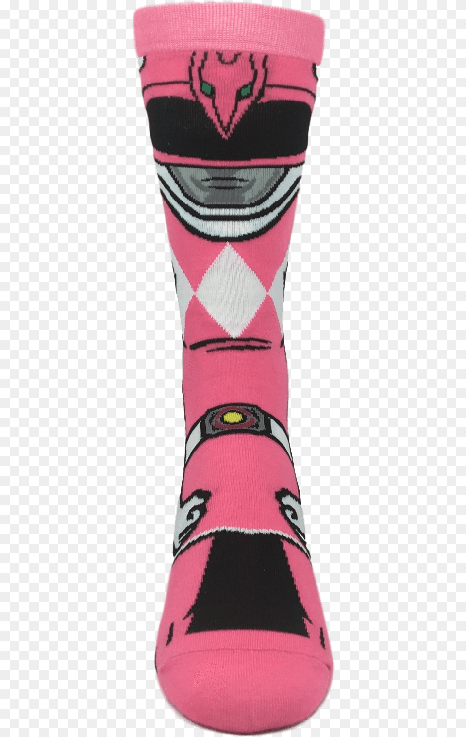 Power Rangers Pink Ranger 360 Socksclass Sock, Clothing, Hosiery, Footwear, Shoe Free Png Download