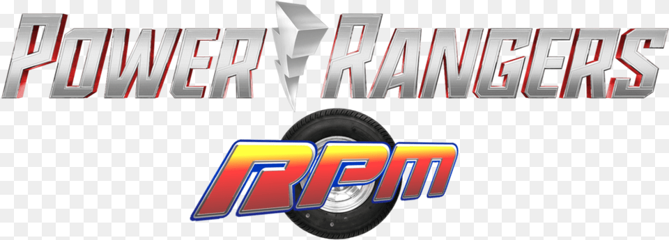 Power Rangers Rpm S2 Hasbro Style Logo Power Rangers Rpm Logo, Alloy Wheel, Car, Car Wheel, Machine Free Png