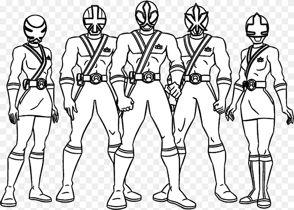 Power Rangers Samurai Coloring Pages, Person, People, Adult, Man Free Png