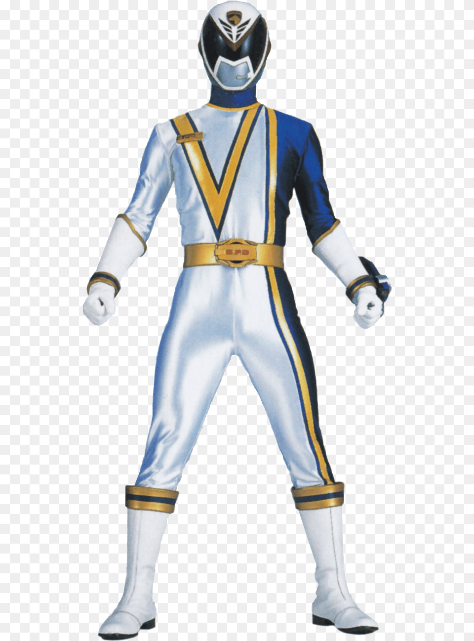 Power Rangers Spd White Ranger White Power Ranger Spd, Clothing, Costume, Person, People Free Png Download