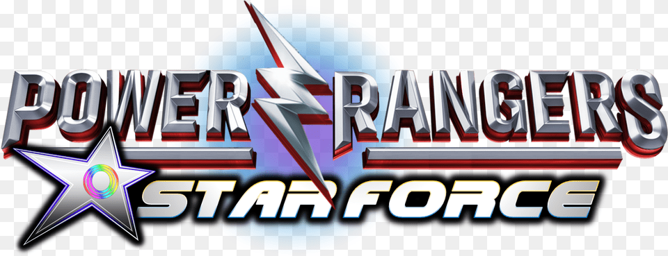 Power Rangers Star Force Logo Horizontal, Symbol, Emblem Png Image