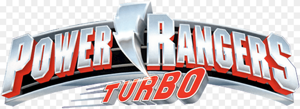 Power Rangers Turbo Netflix Power Rangers Turbo Title, Logo, Car, Transportation, Vehicle Free Png Download