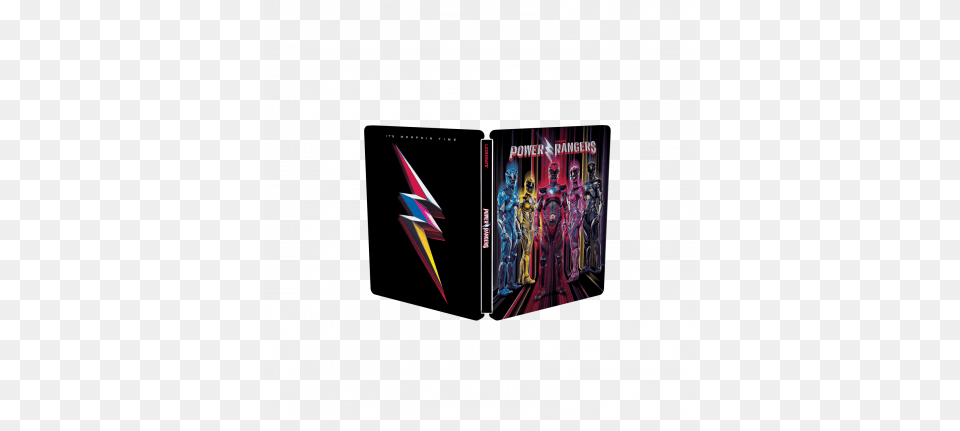Power Rangers Zavvi Exclusive Limited Edition Steelbook, Art, Graphics, Modern Art, Book Png Image
