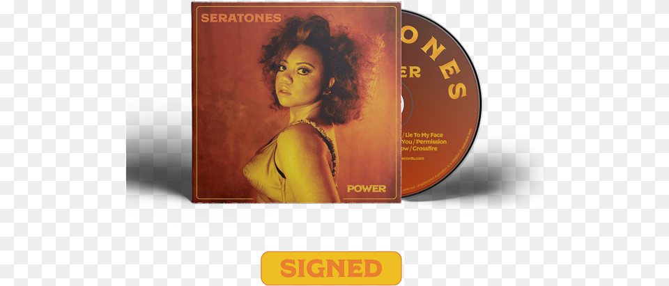 Power Signed Cd Seratones, Adult, Female, Person, Woman Free Png