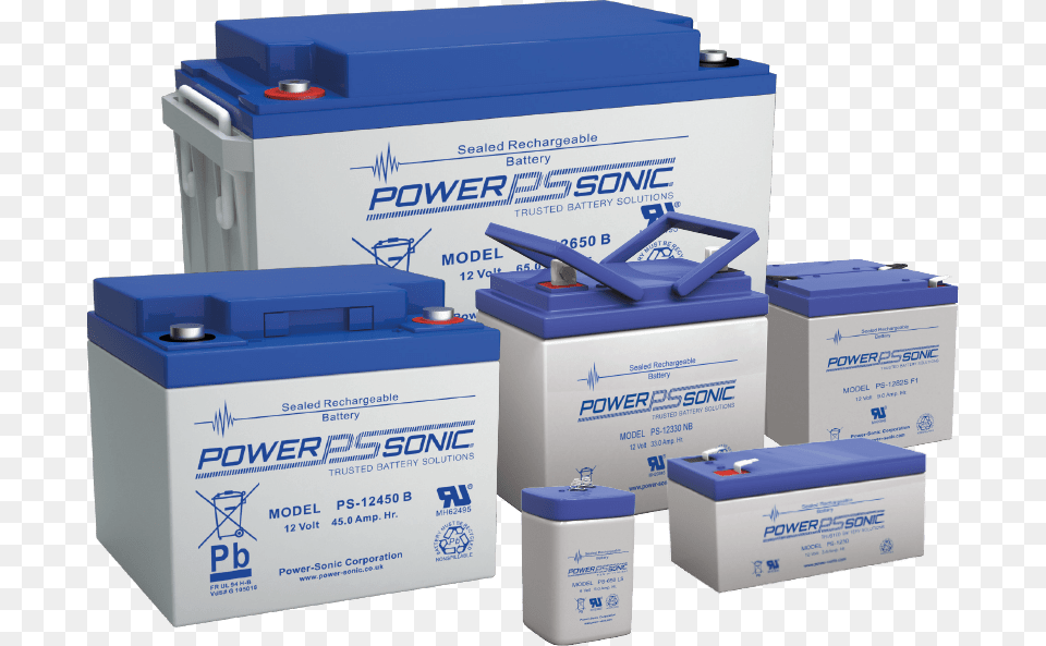 Power Sonic Batteries, Box Free Png Download