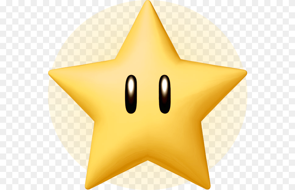 Power Star Smr Mario Kart Star, Star Symbol, Symbol, Gold Png