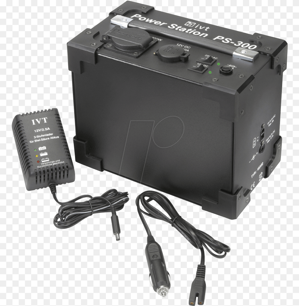 Power Station With Integrated Sine Wave Inverter Ivt Powerbank Mit Zigarettenanznder, Adapter, Electronics, Camera Free Png