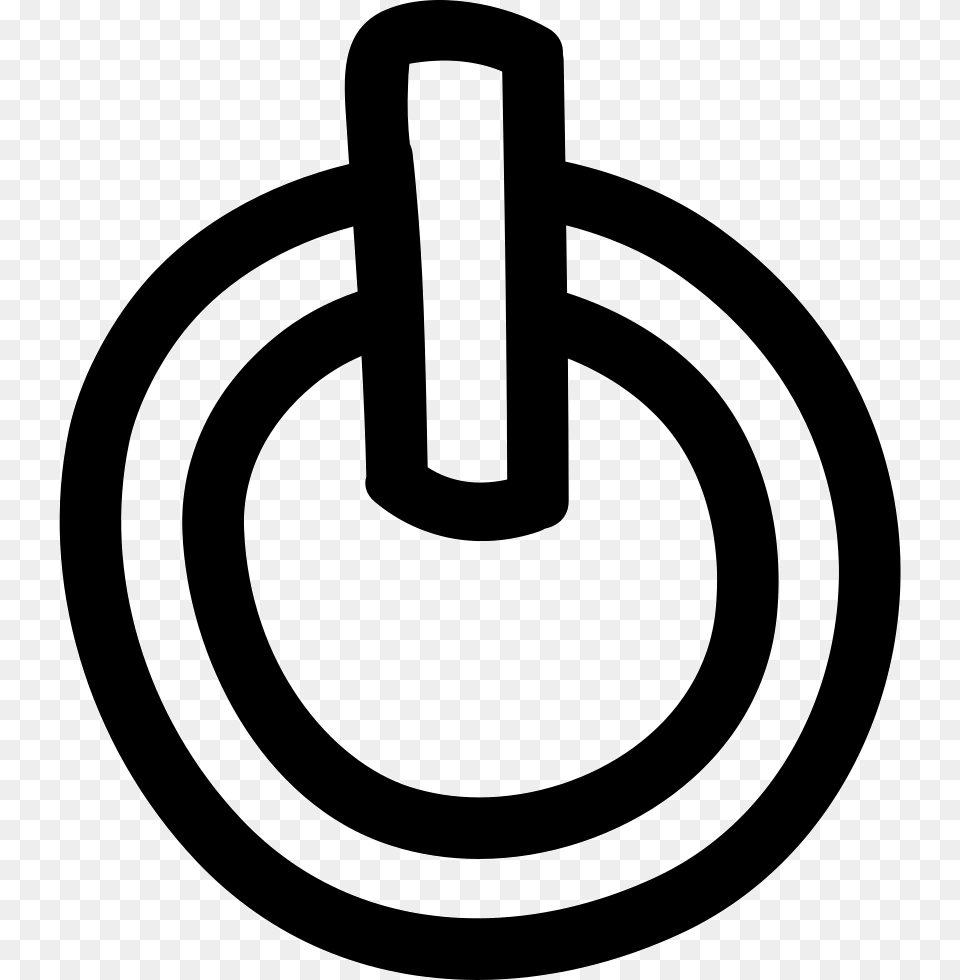 Power Symbol Variant Hand Drawn Outline Hand Drawn Power Icon, Ammunition, Grenade, Weapon Png