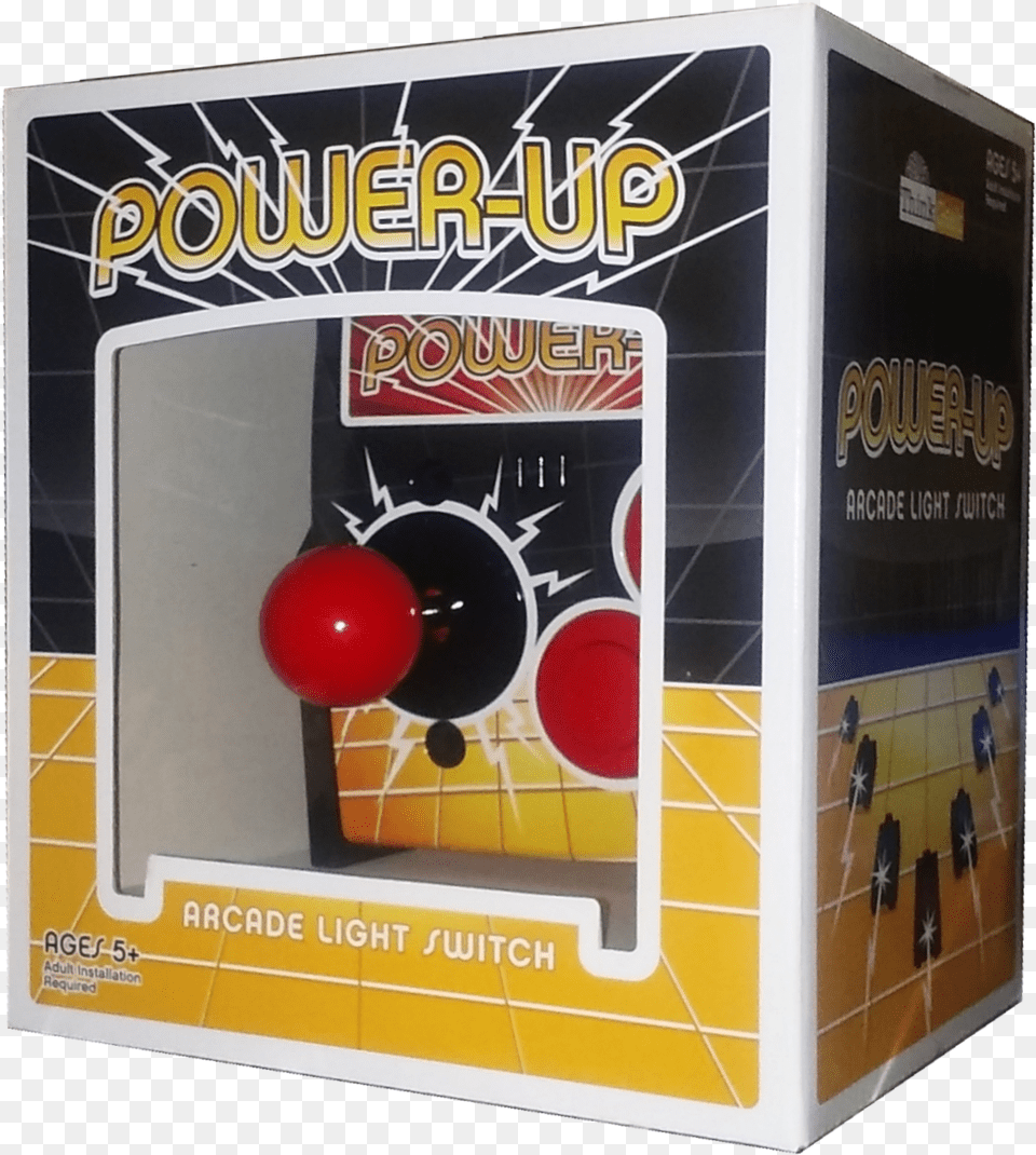 Power Up Arcade Light Switch Ladder Golf, Balloon, Electronics Free Transparent Png