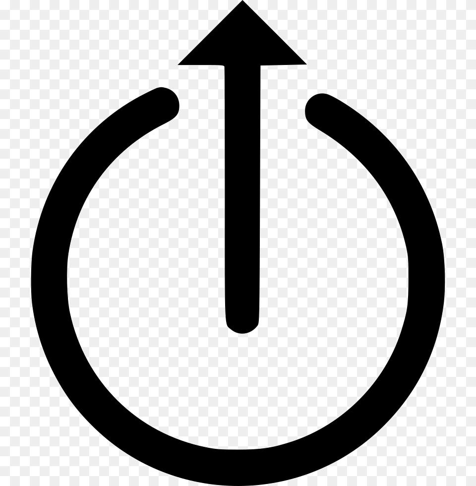 Power Up Sign, Symbol, Road Sign Free Png