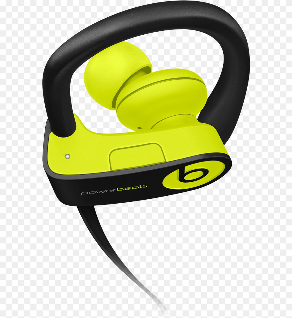 Powerbeats 3 Shock Yellow, Electronics, Headphones Free Transparent Png